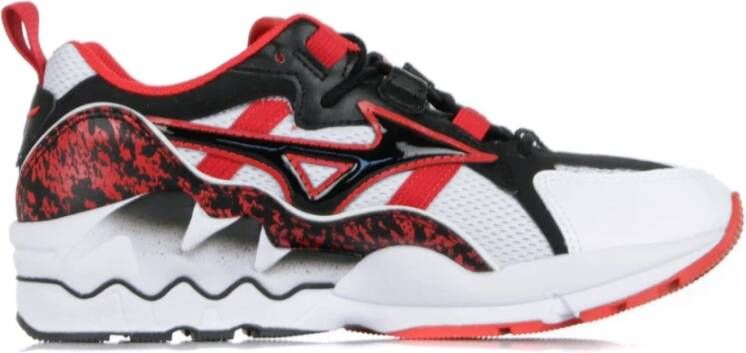 Mizuno Lage Herenschoen in Wit Zwart Rood Multicolor Heren