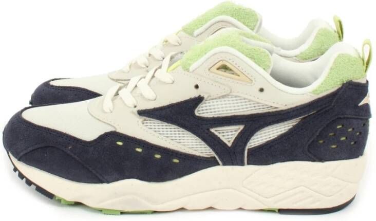 Mizuno Navy Green White Sneakers Heren Contender Multicolor Heren