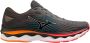 Mizuno Wave Sky 6 Hardloopschoenen Irongate Nimbus Cloud Soleil Heren - Thumbnail 2