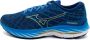 Mizuno Wave Rider 26 Hardloopschoenen Snorkel Blue Mpgold Estate Blue Heren - Thumbnail 2