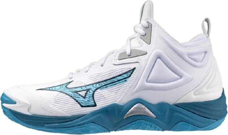 Mizuno Wave Momentum 3 Mid Volleybalschoenen White Heren