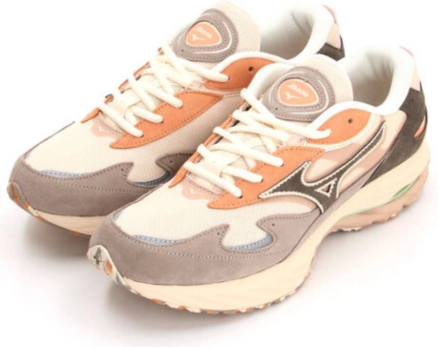 Mizuno Wave Rider Nomad Beige & Zwart Beige Heren