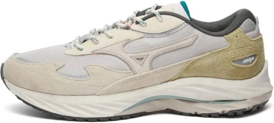 Mizuno Wave Rider Nomad Beta Schoenen Beige Heren