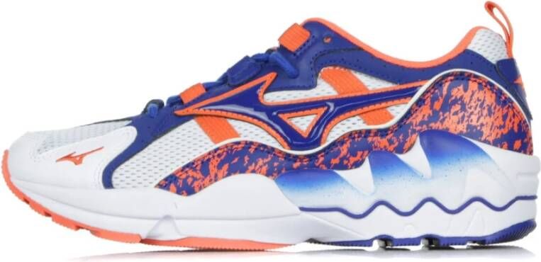 Mizuno Wit Blauw Heren Lage Schoen Multicolor Heren