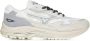 Mizuno Witte Sneakers met Jacquard Stof White Heren - Thumbnail 1