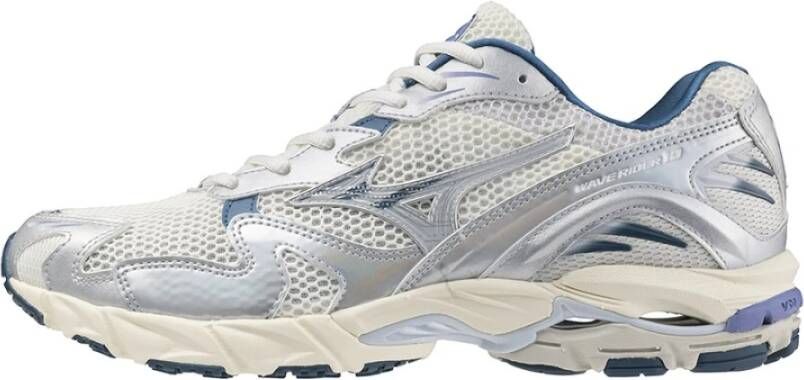 Mizuno Witte Wave Rider 10 Sneakers White Heren