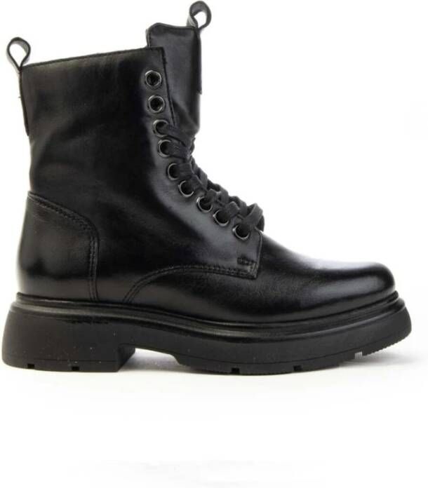 MJUS Dames Veterschoenen van Anfibio Black Dames