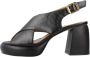 MJUS Elegante High Heel Sandalen Alassio Black Dames - Thumbnail 2