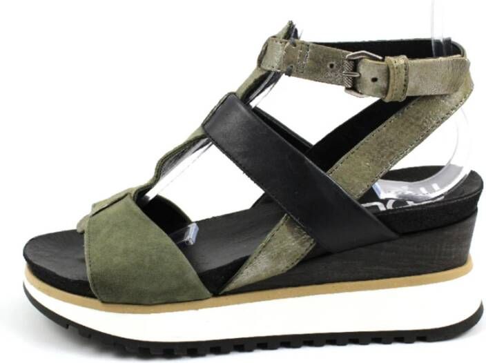 MJUS Groene Sandalen Green Dames