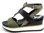 MJUS Groene Sandalen Green Dames - Thumbnail 1