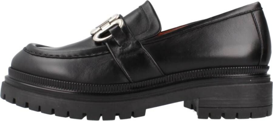 MJUS Klassieke Derek Bluchers Loafers Black Dames