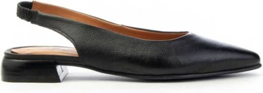 MJUS Leren Slingback T98101 Vrouwen Black Dames