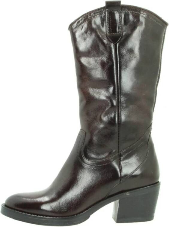 MJUS Stijlvolle High Boots T82301 Denver Brown Dames