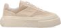 MM6 Maison Margiela Anatomische Platte Enkellaars Beige Heren - Thumbnail 1