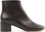 MM6 Maison Margiela Ankle Boots Brown Dames - Thumbnail 1