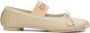 MM6 Maison Margiela Beige Katoenen Instappers met Strikdetail Beige Dames - Thumbnail 1