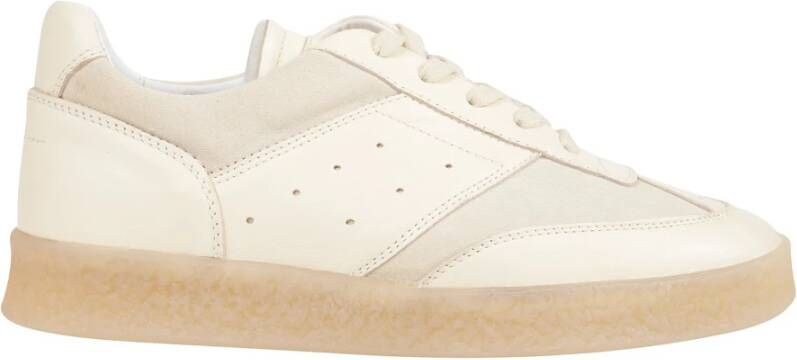 MM6 Maison Margiela Casual Sneakers voor dagelijks gebruik Beige Dames