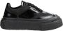 MM6 Maison Margiela Chunky Sneakers met Glanzende Leren Panelen Black Heren - Thumbnail 14