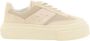 MM6 Maison Margiela Chunky Mesh Sneakers met Verhoogde Zool Beige Heren - Thumbnail 2