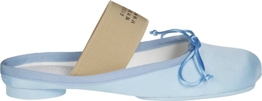 MM6 Maison Margiela Comfortabele Instap Pantoffels voor Vrouwen Blue Dames