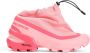 MM6 Maison Margiela Flamingo Pink Cross Low Sneakers Pink Dames - Thumbnail 5