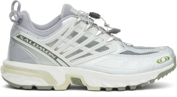 MM6 Maison Margiela Grijze 3D Low-Top Sneakers met Rubberdetails Gray Dames