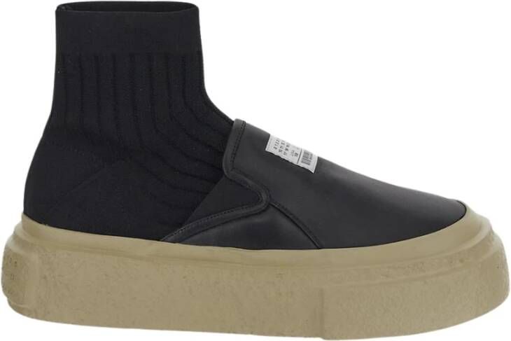 MM6 Maison Margiela Instap Sneaker van gemengde stof Black Heren