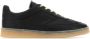 MM6 Maison Margiela Klassieke zwarte leren sneakers Black Heren - Thumbnail 1