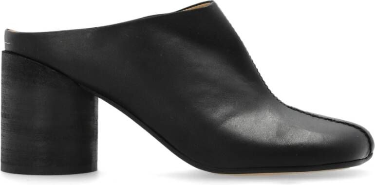 MM6 Maison Margiela Comfortabele Instap Pantoffels Black Dames