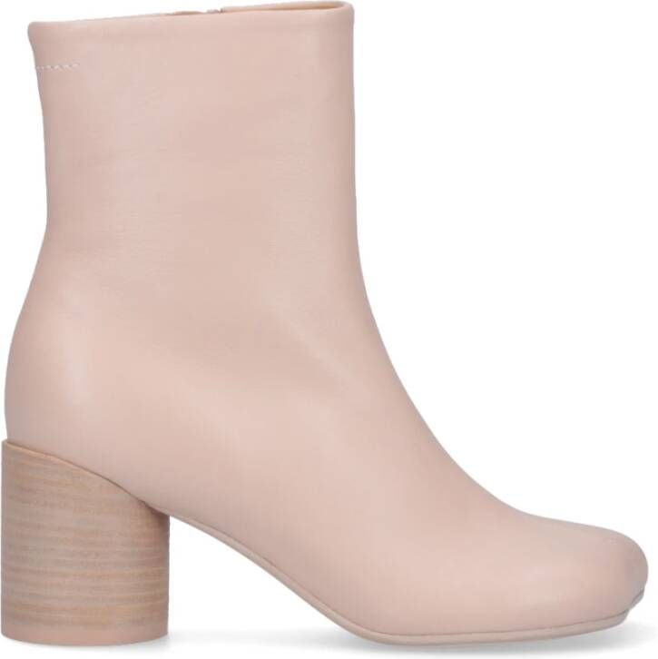 MM6 Maison Margiela Roze Anatomische Laarzen Pink Dames