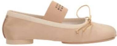 MM6 Maison Margiela Platte Ballerina`s Pink Dames