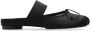 MM6 Maison Margiela Slippers met bedrukt logo Black Dames - Thumbnail 1