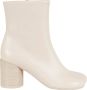 MM6 Maison Margiela Stijlvolle Enkellaars Beige Dames - Thumbnail 1