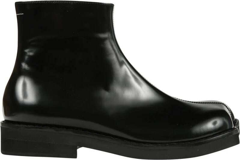 MM6 Maison Margiela Stijlvolle Enkellaars Black Heren