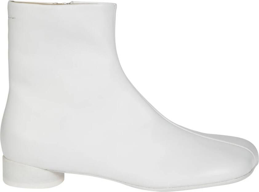 MM6 Maison Margiela Stijlvolle Enkellaars White Dames