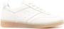 MM6 Maison Margiela Witte Leren Sneakers met Geperforeerde Details White Heren - Thumbnail 5