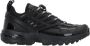 MM6 Maison Margiela Zwarte 3D Mesh Lage Sneakers Black Dames - Thumbnail 1