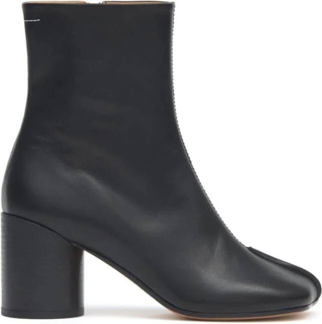 MM6 Maison Margiela Zwarte Enkellaars Black Dames