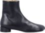 MM6 Maison Margiela Zwarte Gesloten Enkellaarzen Black Dames - Thumbnail 1