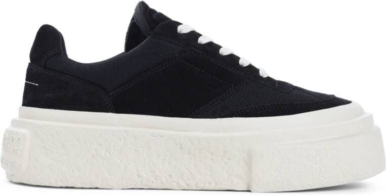 MM6 Maison Margiela Zwarte Sneakers voor Mannen en Vrouwen Black Dames