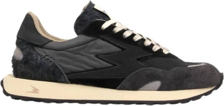 MOA Master OF Arts Zwarte Sneakers Houtskool Hype Black Heren