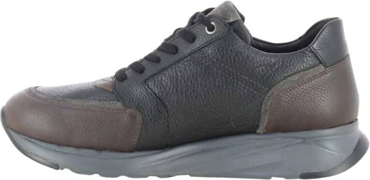 Mobils Bruine Isaac Herenschoenen Black Heren