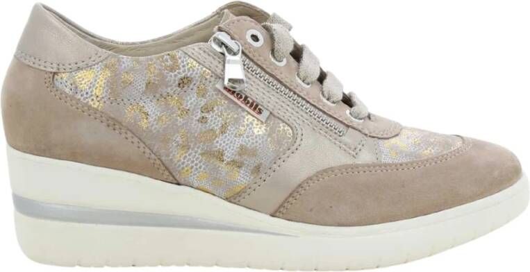 Mobils Taupe Patrizia Z4 Damesschoenen Beige Dames