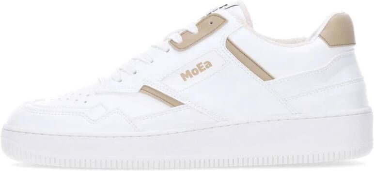 MoEa Lage Sneaker Beige White Heren