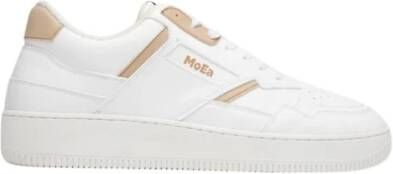 MoEa Lage Sneaker Beige White Heren