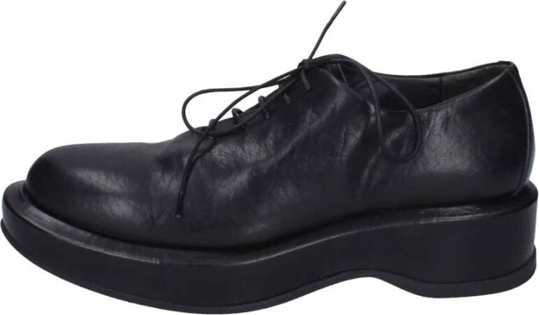 Moma Elegante Leren Damesschoenen Black Dames