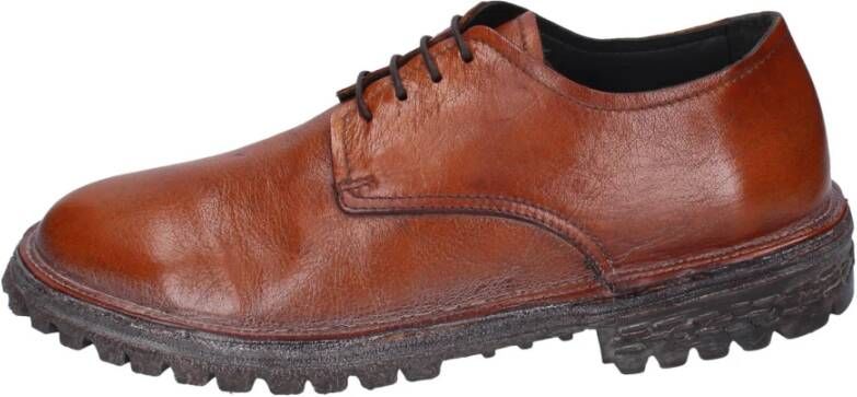 Moma Elegante Leren Damesschoenen Brown Dames