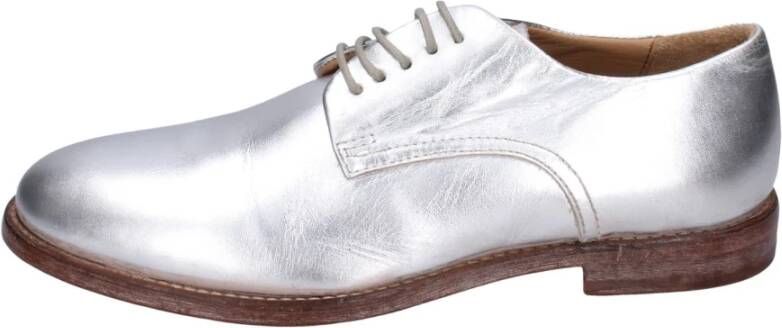 Moma Elegante Leren Damesschoenen Gray Dames