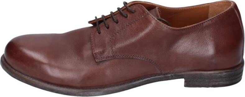 Moma Elegante Leren Herenschoenen Brown Heren