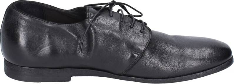 Moma Elegante Vintage Leren Herenschoenen Black Heren